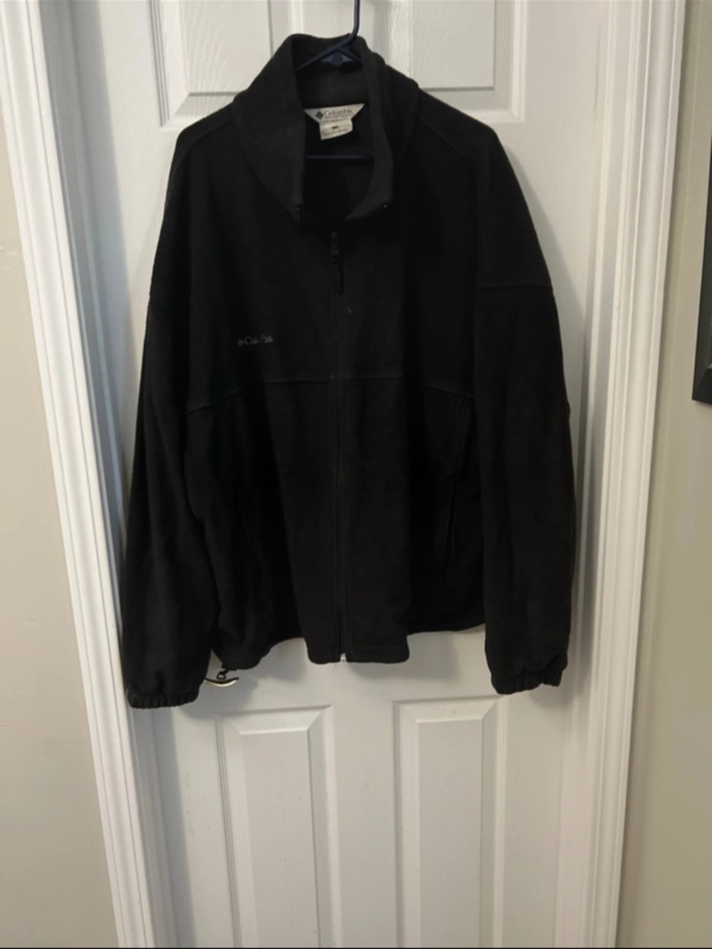 Columbia Men’s Black Full-Zip Performance Fleece Jacket